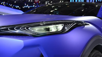 Toyota C-HR Concept headlamp at the 2014 Paris Motor Show