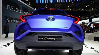 Toyota C-HR Concept rear at the 2014 Paris Motor Show