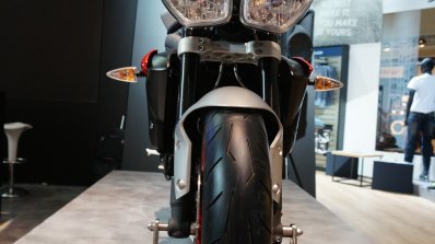Triumph Street Triple RX front at the INTERMOT 2014
