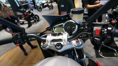 Triumph Street Triple RX instrument cluster at the INTERMOT 2014