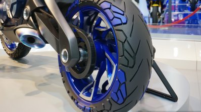 Yamaha O1GEN Concept rear wheel at the INTERMOT 2014