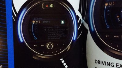 2014 Mini Cooper brochure scan infotainment