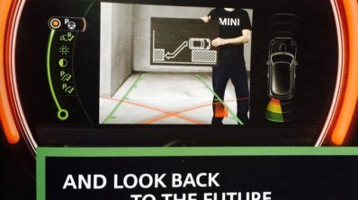 2014 Mini Cooper brochure scan rear parking camera