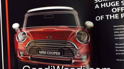 2014 Mini Cooper brochure scan