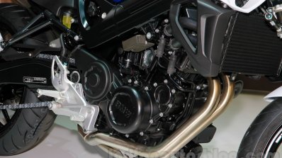 2015 BMW F 800 R engine at EICMA 2014