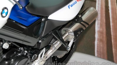 2015 BMW F 800 R exhaust at EICMA 2014