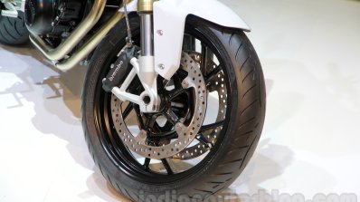 2015 BMW F 800 R wheel at EICMA 2014