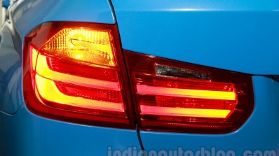 2015 BMW M3 taillamp glow for India
