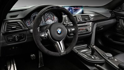 2015 BMW M4 with M Performance accessories dashboard