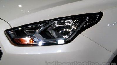 2015 Ford Escort headlight at Guangzhou Auto Show 2014