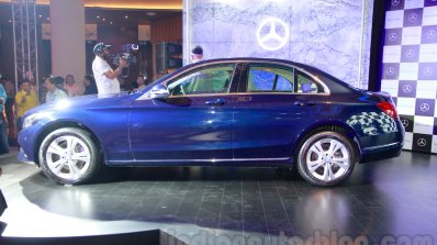 2015 Mercedes C Class side launch