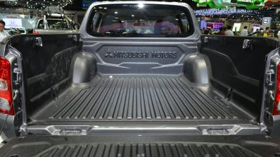 2015 Mitsubishi Triton cargo bay at the 2014 Thailand International Motor Expo