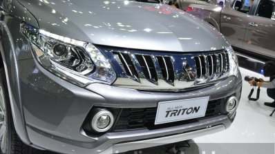 2015 Mitsubishi Triton nose at the 2014 Thailand International Motor Expo