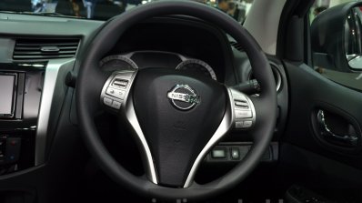 2015 Nissan Navara steering wheel at the 2014 Thailand International Motor Expo