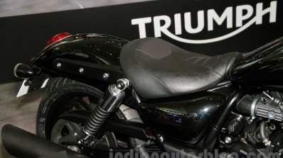 2015 Triumph Thunderbird Night Storm seat at EICMA 2014