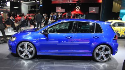 2015 VW Golf R 2015 VW Golf R side at the 2014 Los Angeles Auto Showside at the 2014 Los Angeles Auto Show
