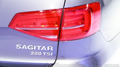 2015 VW Sagitar facelift taillight at Guangzhou Auto Show 2014