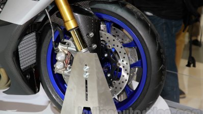 2015 Yamaha YZF-R1 M front wheel at EICMA 2014