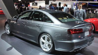2016 Audi S6 rear three quarters at the 2014 Los Angeles Auto Show