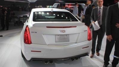 2016 Cadillac ATS-V Coupe rear at the 2014 Los Angeles Auto Show