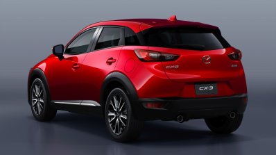 2016 Mazda CX-3 rear quarter