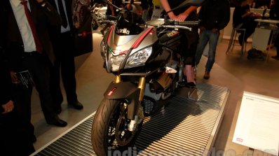Aprilia Tuono V4 1100 RR front three quarter at EICMA 2014