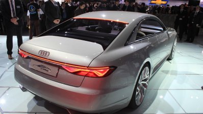 Audi Prologue Concept rear three quarters at the 2014 Los Angeles Auto Show