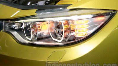 BMW M4 Coupe headlight glow for India