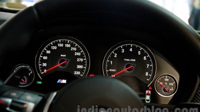 BMW M4 Coupe instrument cluster for India