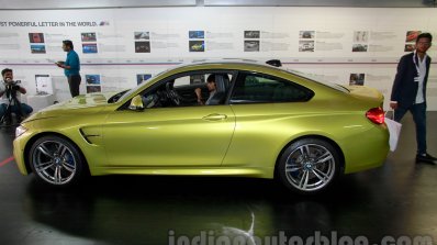 BMW M4 Coupe side for India