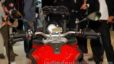 BMW S 1000 XR instrument cluster at EICMA 2014