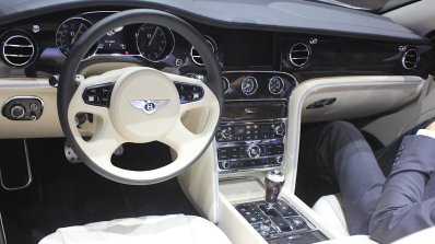 Bentley Grand Convertible dashboard at the 2014 Los Angeles Auto Show