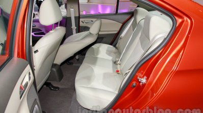 Chevrolet Sail 3 rear seat at 2014 Guangzhou Auto Show