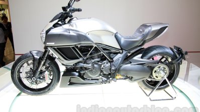 Ducati Diavel Titanium side at EICMA 2014