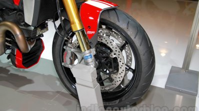 Ducati Monster 1200 S Stripe front disc brake at the EICMA 2014