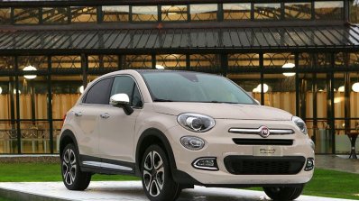 Fiat 500X Mopar grey front three quarter