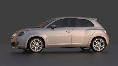 Fiat 600 rendering profile