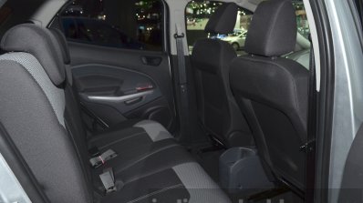 Ford EcoSport rear seat at the 2014 Thailand Motor Expo