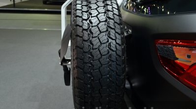 Ford EcoSport spare wheel at the 2014 Thailand Motor Expo