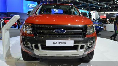 Ford Ranger WildTrak front at 2014 Thailand International Motor Expo