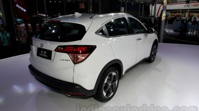Honda Vezel rear quarter at the Guangzhou Auto Show 2014