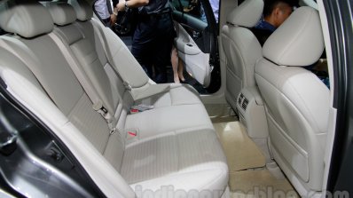 Infiniti Q50L rear seats at 2014 Guangzhou Auto Show