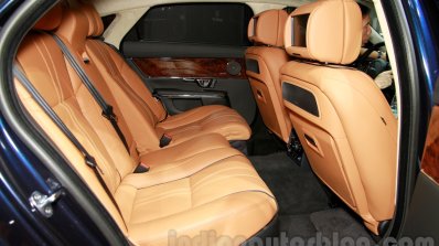 Jaguar XJ Cambridge edition rear seat at 2014 Guangzhou Auto Show
