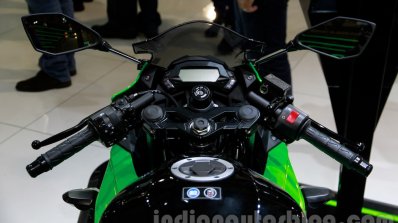 Kawasaki Ninja 250SL cluster at the EICMA 2014