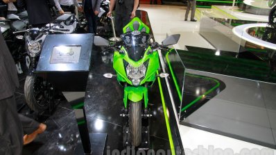 Kawasaki Ninja 250SL front at the EICMA 2014