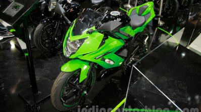 Kawasaki Ninja 250SL front quarter at the EICMA 2014