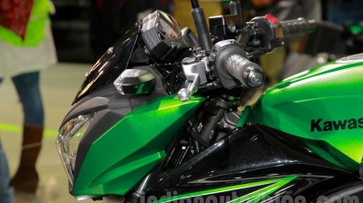 Kawasaki Z300 handlebar at the EICMA 2014