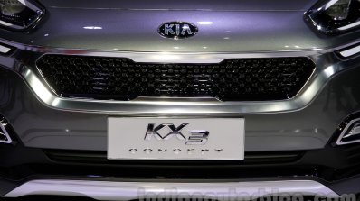 Kia KX3 Concept grille at 2014 Guangzhou Auto Show