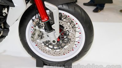 MV Agusta Brutale 800 Dragster RR front disc at EICMA 2014