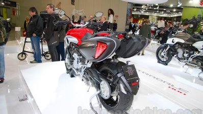 MV Agusta Stradale 800 rear quarter at EICMA 2014